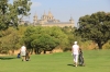 Real Club de Golf La Herrería ligger intill det magnifika klosterpalatset El Escorial.Utsikten från hål 8 är oslagbar.