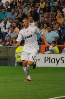 Benzemá inledde målkalaset i den 13:e matchminuten.
