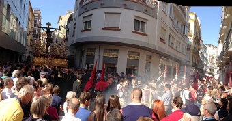 Tusentals människor firade påsken på Málagas gator 15 april, bland dem Sydkustens grupp med skandinaver.