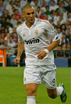 Karim Benzemá gjorde matchens enda mål mot Liverpool.