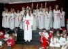 Ceremonien följdes av ett stämningsfullt luciatåg med elever från förskolan till gymnasiet.