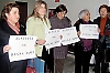 Kvinnorättsorganisationen ”Violencia 0” demonstrerade för ett exemplariskt straff.