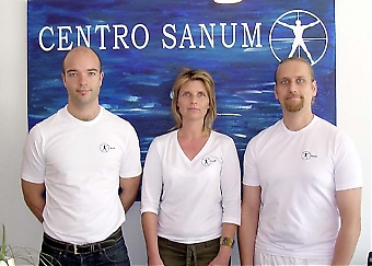 Personalen på Centro Sanum erbjuder en rad hälsobehandlingar.
