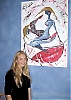 Konstnärstalang! Elin Schnipper är endast 15 år gammal och detta är hennes första utställning.