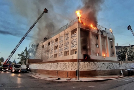 Branden fredag 21 augusti på Hotel Sisu Marbella orsakade ett dödsfall och ytterligare nio personer skadades. Foto: Ayuntamiento de Marbella