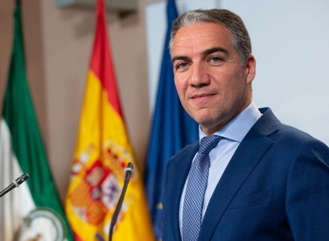 Presidentrådet Elías Bendodo är själv från Málagaprovinsen, där han varit ordförande i provinsstyrelsen. Foto: Junta de Andalucía