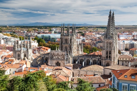 Katedralstaden Burgos isoleras från och med 21 oktober.