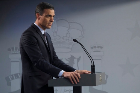 Pedro Sánchez vill ha parlamentets stöd redan nästa vecka för att upprätthålla nödläget till 9 maj.