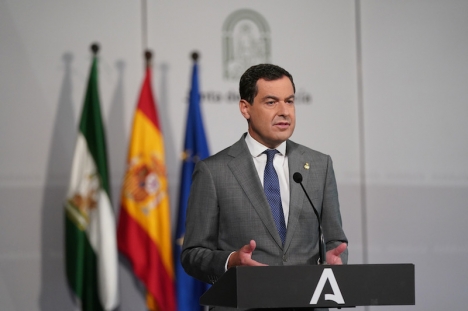 Andalusiens regionalpresident har i en radiointervju meddelat att han stänger Andalusiens gränser inför Allhelgonahelgen. Foto: Junta de Andalucía