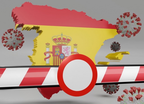 Att Spaniens gränser förblir öppna är inte liktydigt med att vem som helst just nu får resa in var som helst.