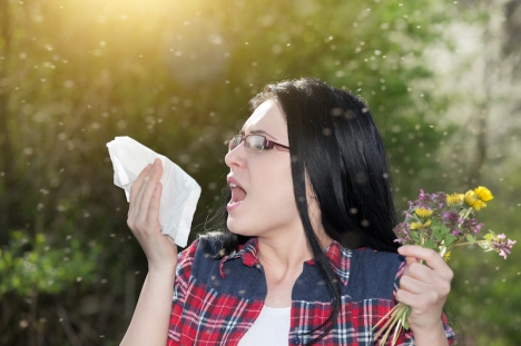 Mängden pollen i luften uppges stå i relation till antalet smittfall av Covid-19.