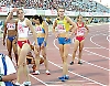 Emma Green gjorde en beundransvärd insats på 200 meter och slutade femma.