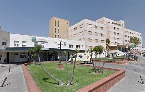 Sjukhuset i La Línea de la Concepción. Foto: Google Maps