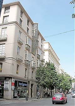 I början av oktober flyttade svenska konsulatet i Málaga till nya lokaler på Calle Córdoba, 6. På bilden är det första huset på vänster sida.