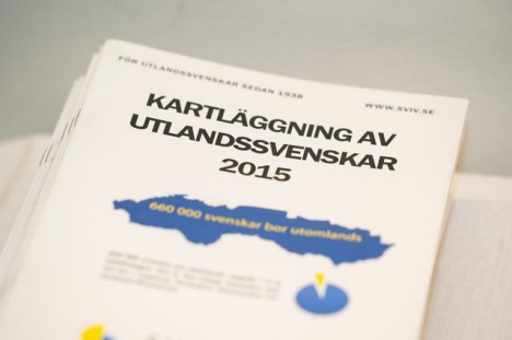 Den senaste granskningen av utlandssvenskarna genomfördes av Svenskar i Världen 2015. Foto: SVIV