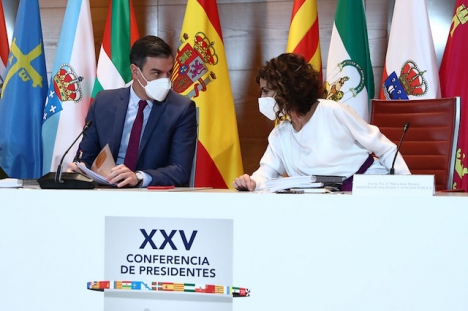 Pedro Sánchez annonserade flera brådskande åtgärder efter mötet 22 december med landets regionalpresidenter.