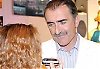 Omåttligt populäre tv-presentatören Juan Imedio är affischnamn för sin hemprovins Almería.