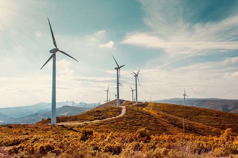 Billig vind- och solkraft täcker på lördagen 60 procent av energibehovet i Spanien.