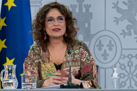 Skatteministern María Jesús Montero.
