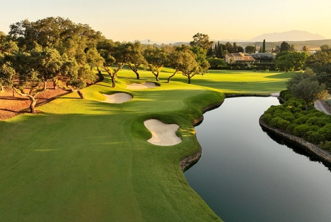 Sjunde hålet på Sotogrande, en favoritbana för många golfspelare. Foto: Real Club de Golf Sotogrande