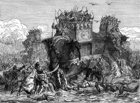 Såväl Hannibal som Julius César brukade stridselefanter och det är ännu oklart vilken här den funna resten i Córdoba skulle ha tillhört.