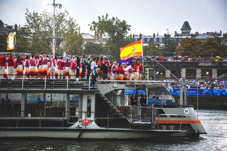 Spanien slutade på 15:e plats i medaljtabellen i OS i Paris.