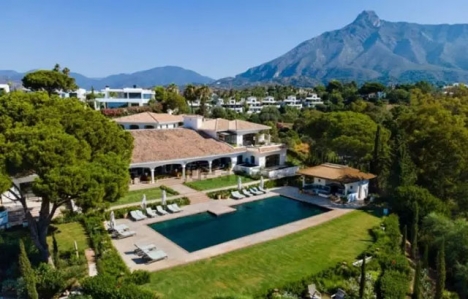 Den dyraste villan, i Las Lomas de Marbella, kostar 35 miljoner euro. Foto: Idealista