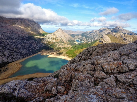 Tramuntana, på norra Mallorca, är ett populärt mål för naturvandrare.