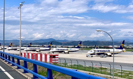 Ryanair täcker 78 av sammanlagt 128 destinationer från Málaga flygplats i vinter.