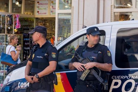 Polisen i Málaga är skeptisk beträffande 71-åringens påstående om att han tänkt sluta med att råna banker.