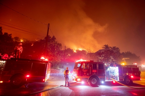 Bränder som den i Los Angeles och Kanada borde fungera som en varningssignal för riskerna av växande bebyggelse nära skogar.