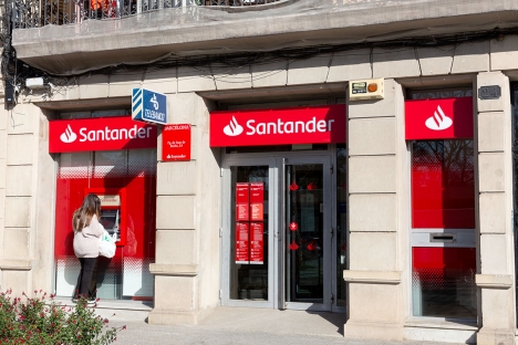 Santander noterar det största resultatet 2024 av de sex stora spanska bankerna.