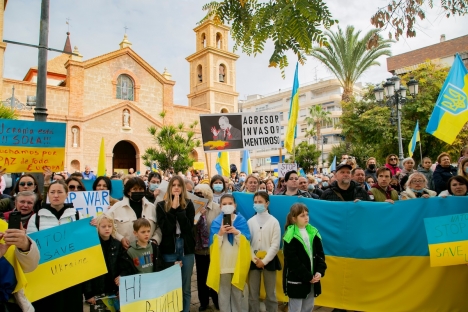 Det finns nästan 10.000 ukrainare registrerade i Torrevieja.