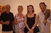 Kjell och Ingalill Boman besökte utställningen tillsammans med Kristina och Stig Jogsten.