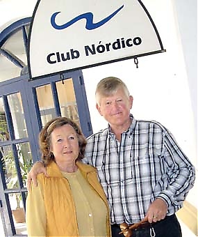 Kerstin Agelmo tog i februari över som ordförande i Club Nórdico i Fuengirola efter Bengt-Arne Johansson. Foto: Club Nórdico