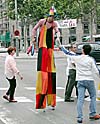 Uppträdanden på gatorna i Barcelona står på programmet när kulturmässan Forum startar i maj.