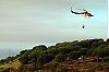Helikoptrarna har fyllt på vatten vid sjöarna i Cabopino Golf (Marbella).