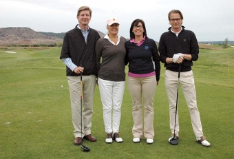 Sveriges ambassadör Cecilia Julin fanns i startfältet när Svensk-Spanska Handelskammaren 27 september höll sin årliga golftävling på El Encín.