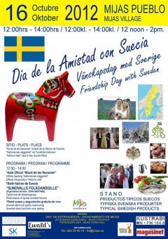 Mijas kommun hälsar svenskar välkomna till en vänskapsträff tisdag 16 oktober.