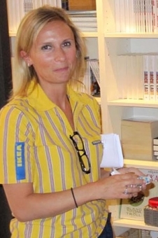 Carolina García Gómez är ny varuhuschef på IKEA Málaga.