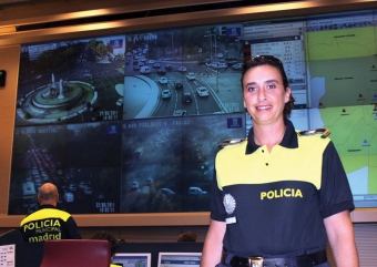 Sonia Rodríguez är chef för räddningstjänstens sambandscentral i Madrid och en av få kvinnliga polischefer i Spanien.